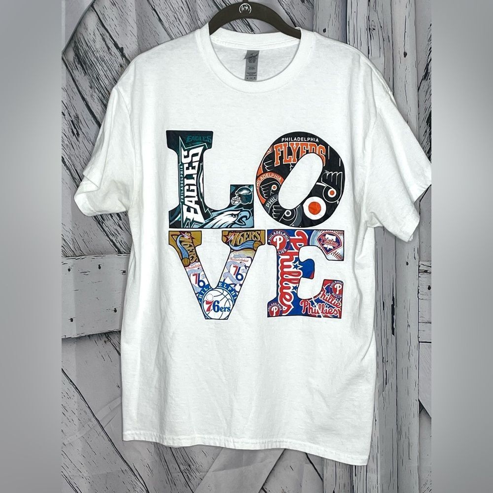 Philadelphia Fan T-Shirt All Major Teams M